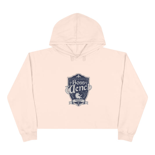 Women's Cropped Hoodie - Boss Wench