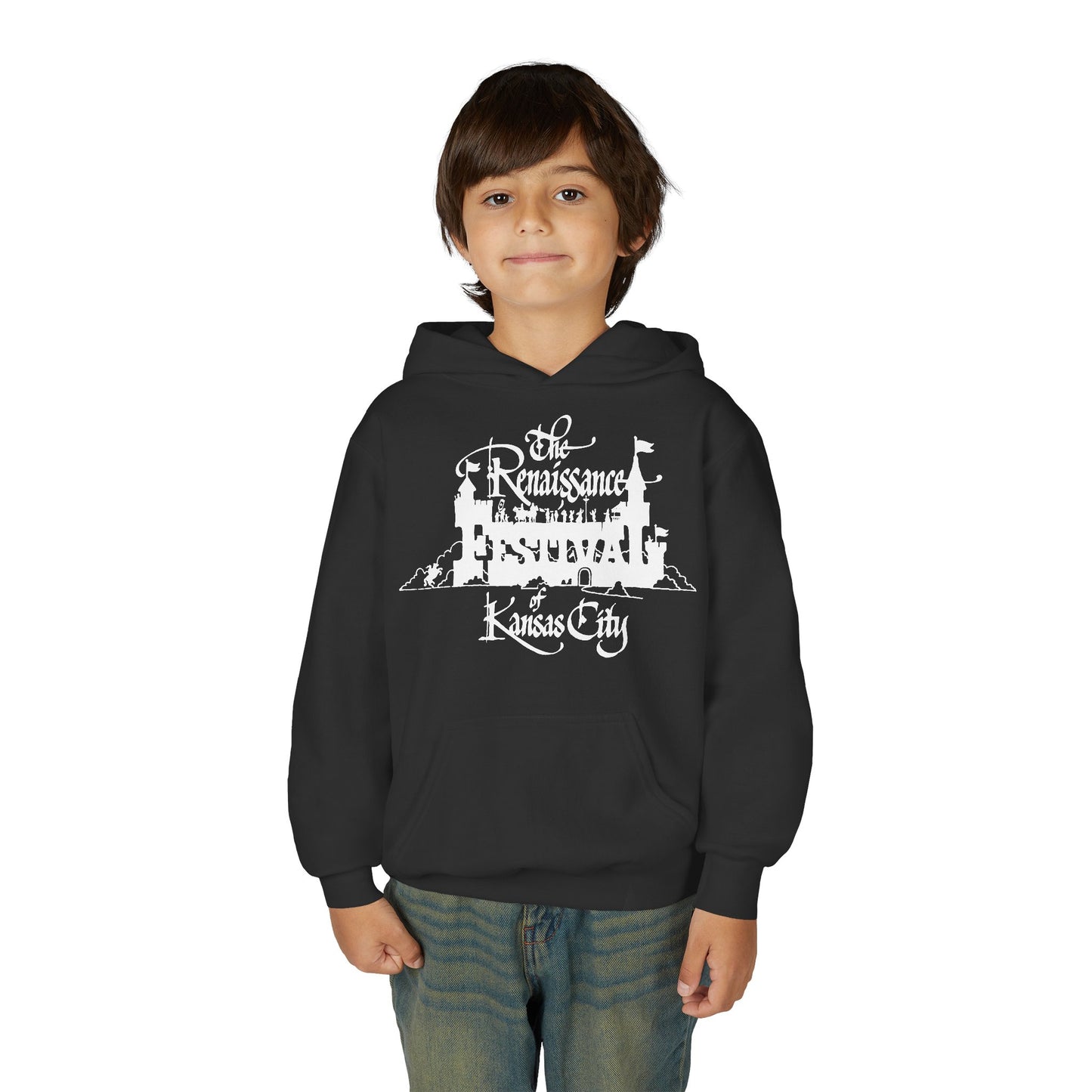 Kids Castle Sweatshirt - KC Royal Castle Youth Hoodie