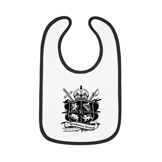 KC Renaissance Festival Crest Baby Bib