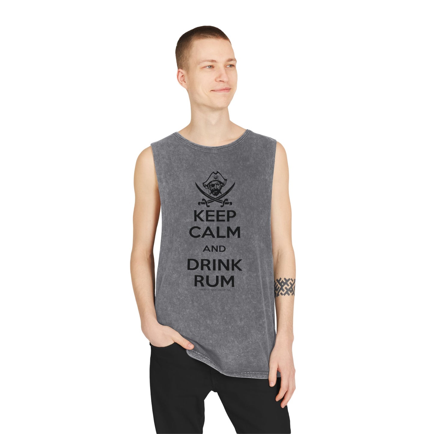 Keep Calm Drink Rum Tank
