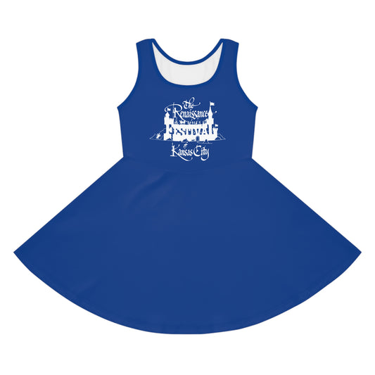 Girls' Sleeveless Sundress