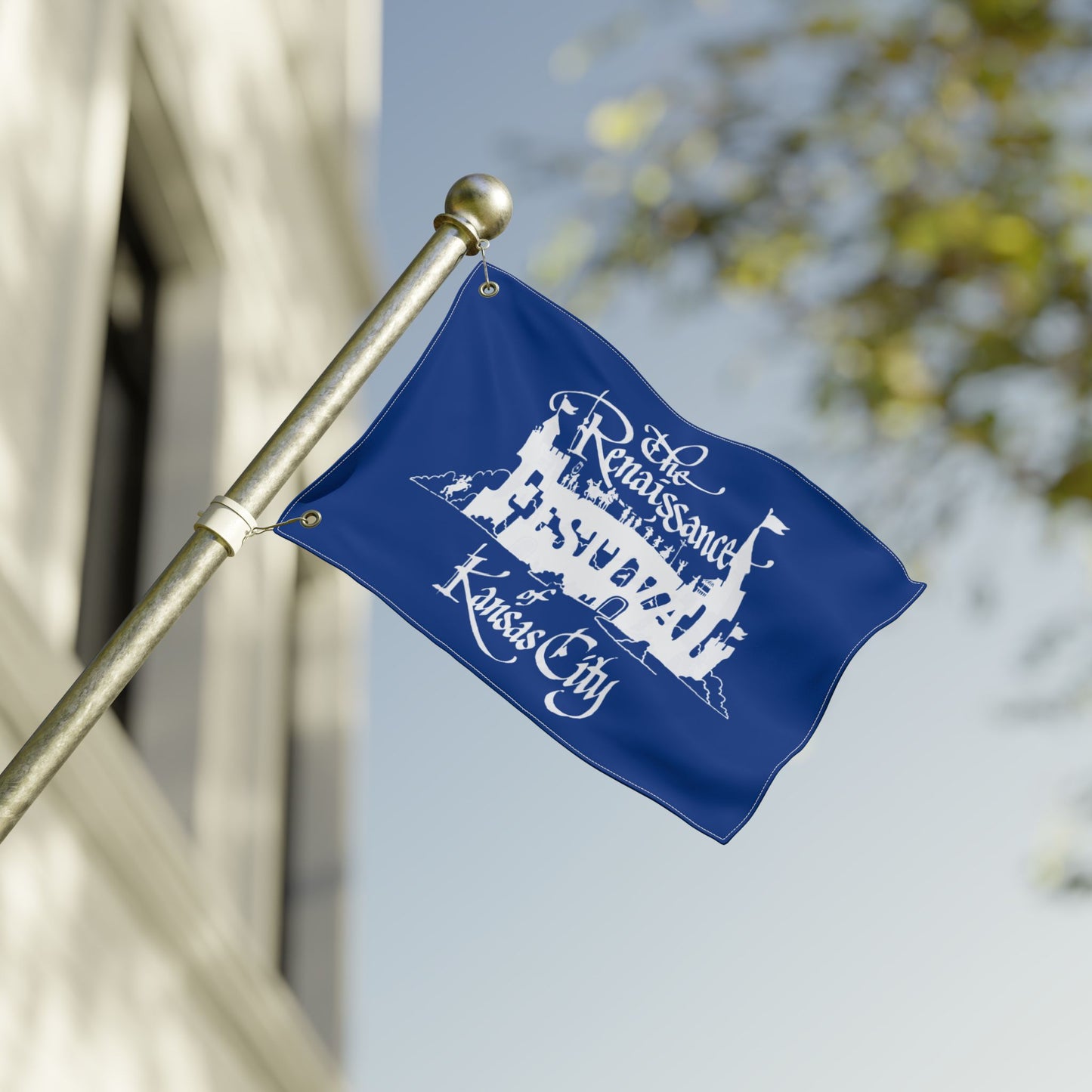 Renaissance Festival Flag, Double-Sided