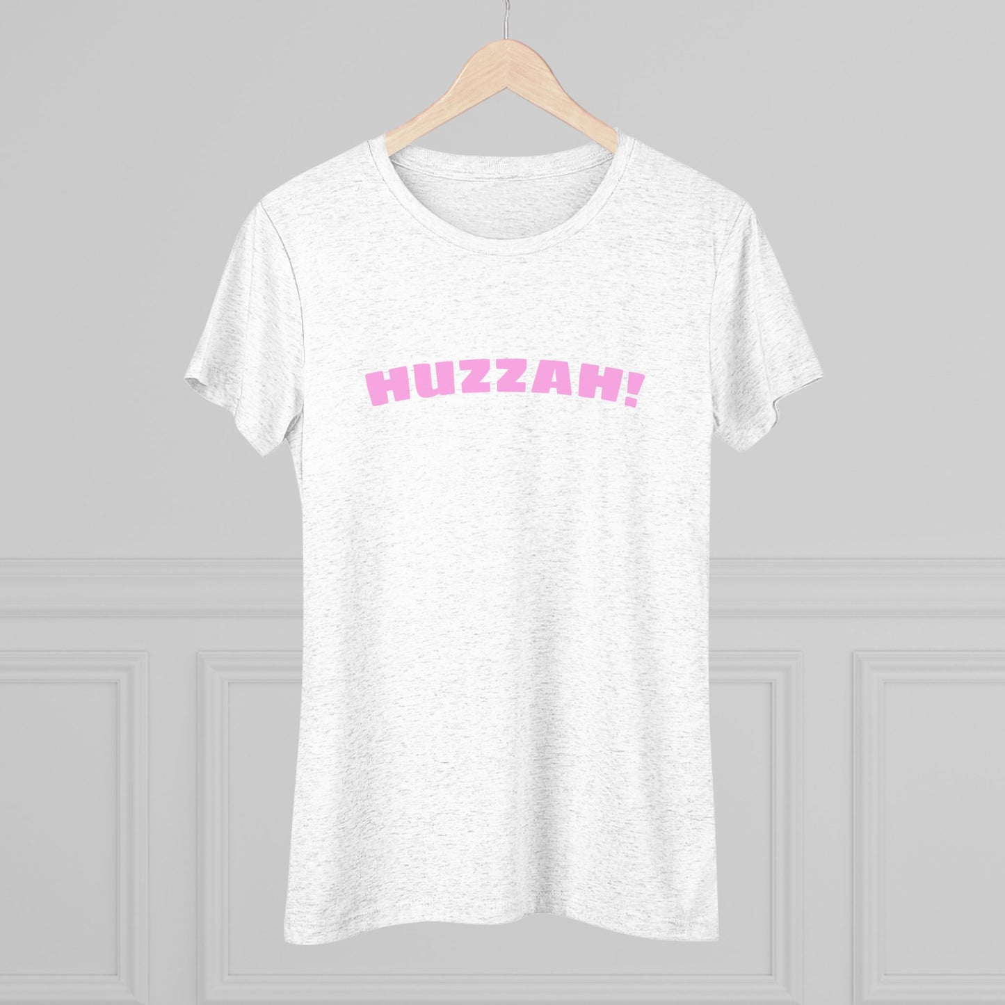 Huzzah Women's Triblend Tee
