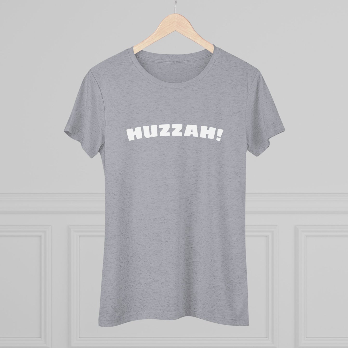 Huzzah Women's Triblend Tee