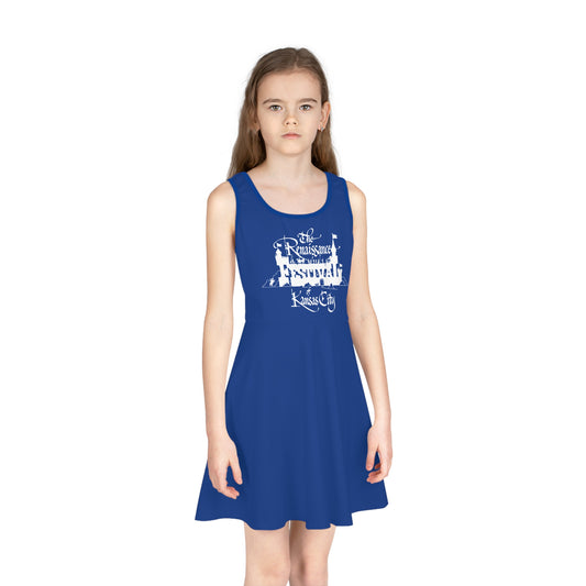 Girls' Sleeveless Sundress