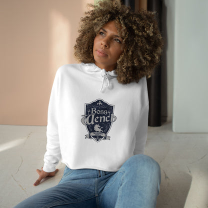 Women's Cropped Hoodie - Boss Wench