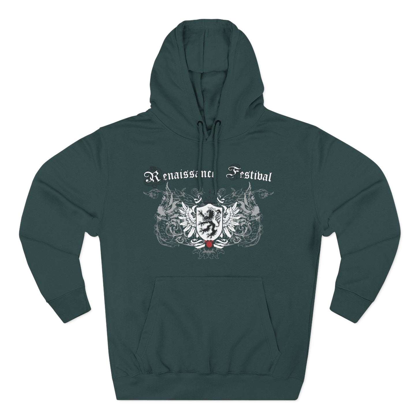 Lion Crest -Shirt Fleece Hoodie