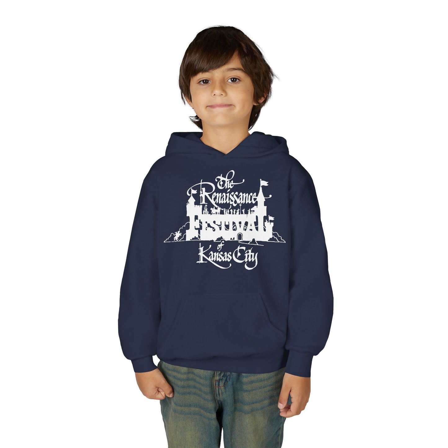 Kids Castle Sweatshirt - KC Royal Castle Youth Hoodie