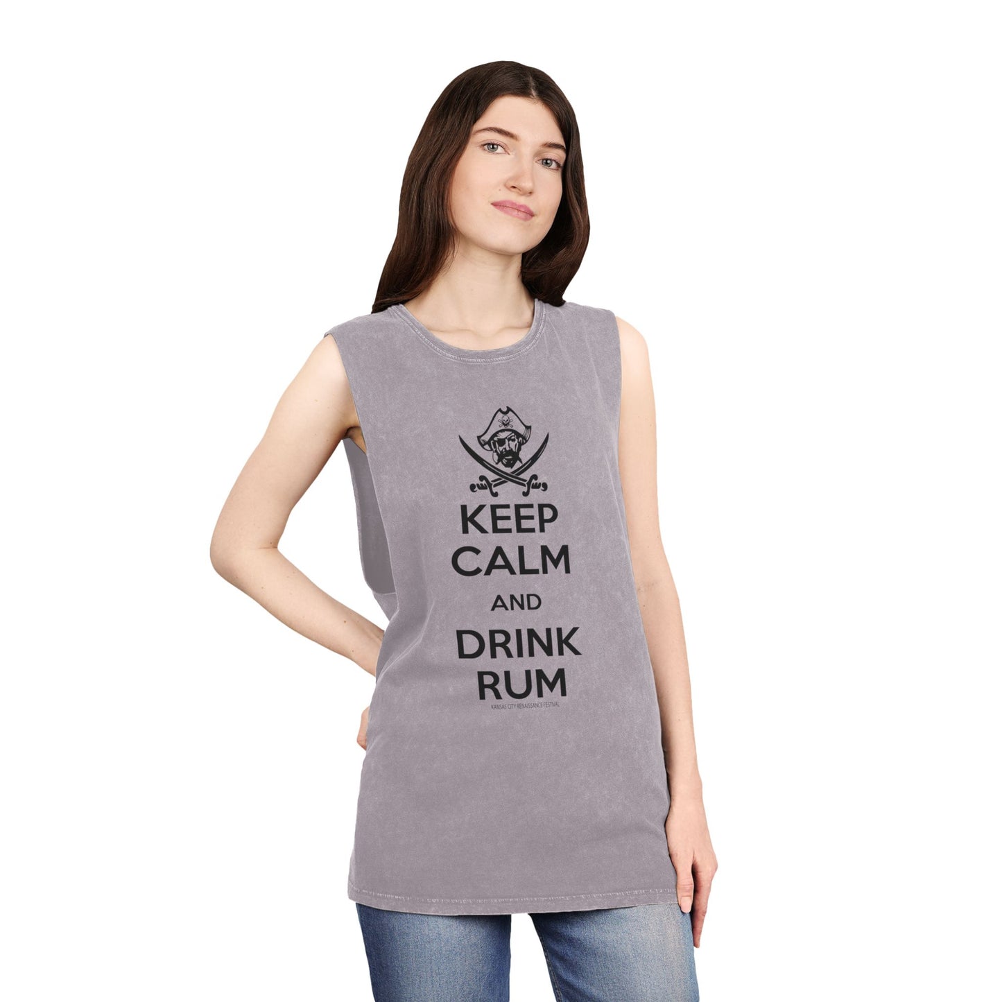 Keep Calm Drink Rum Tank