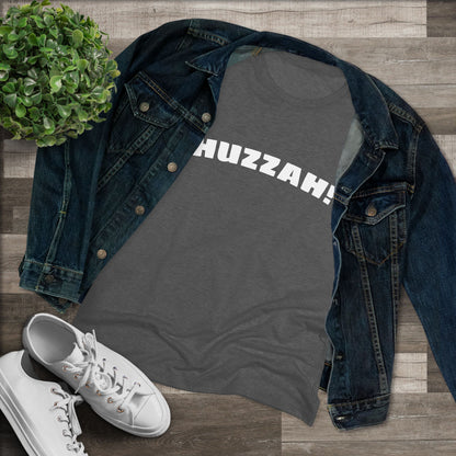 Huzzah Women's Triblend Tee