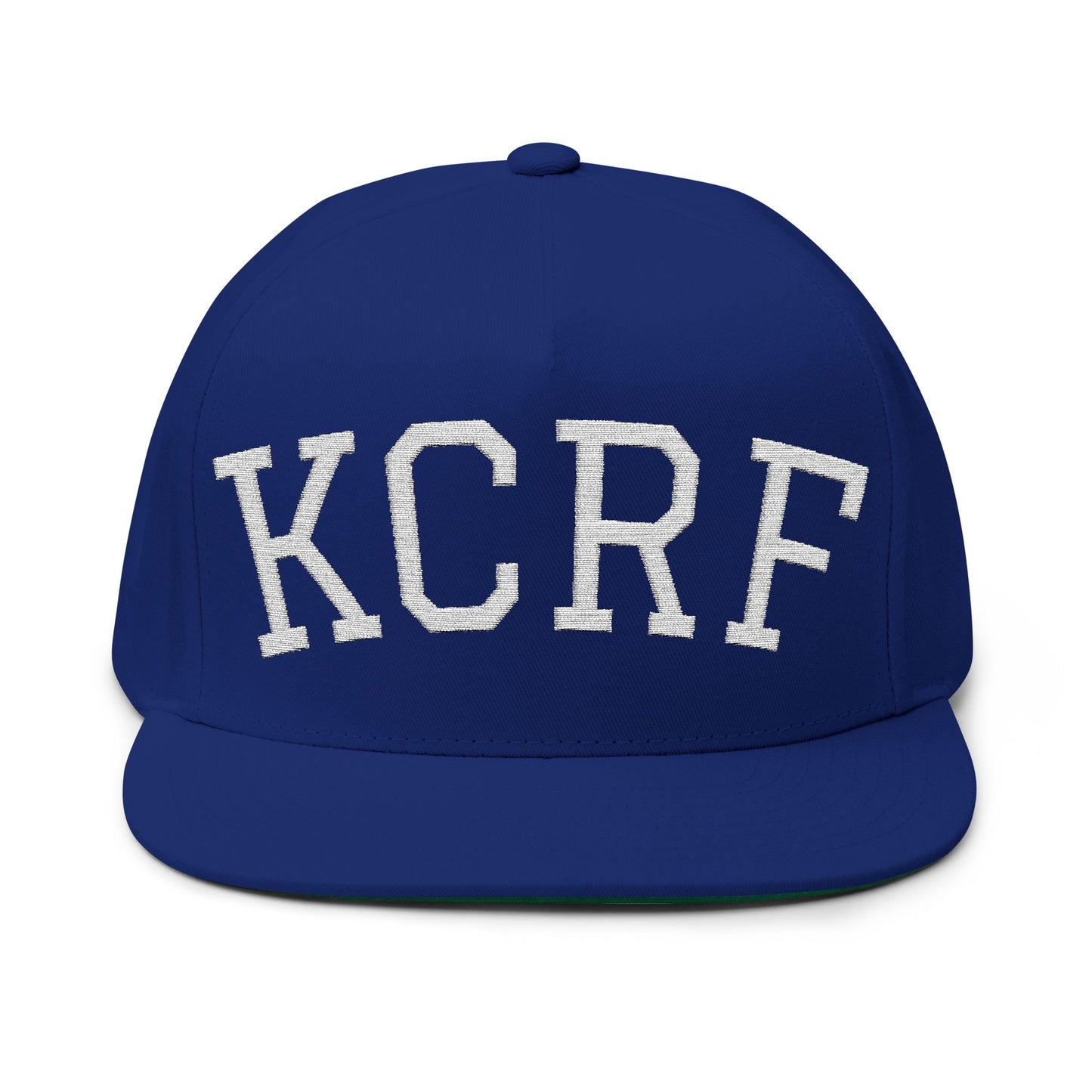 KCRF - Embroidered Flat Bill Cap