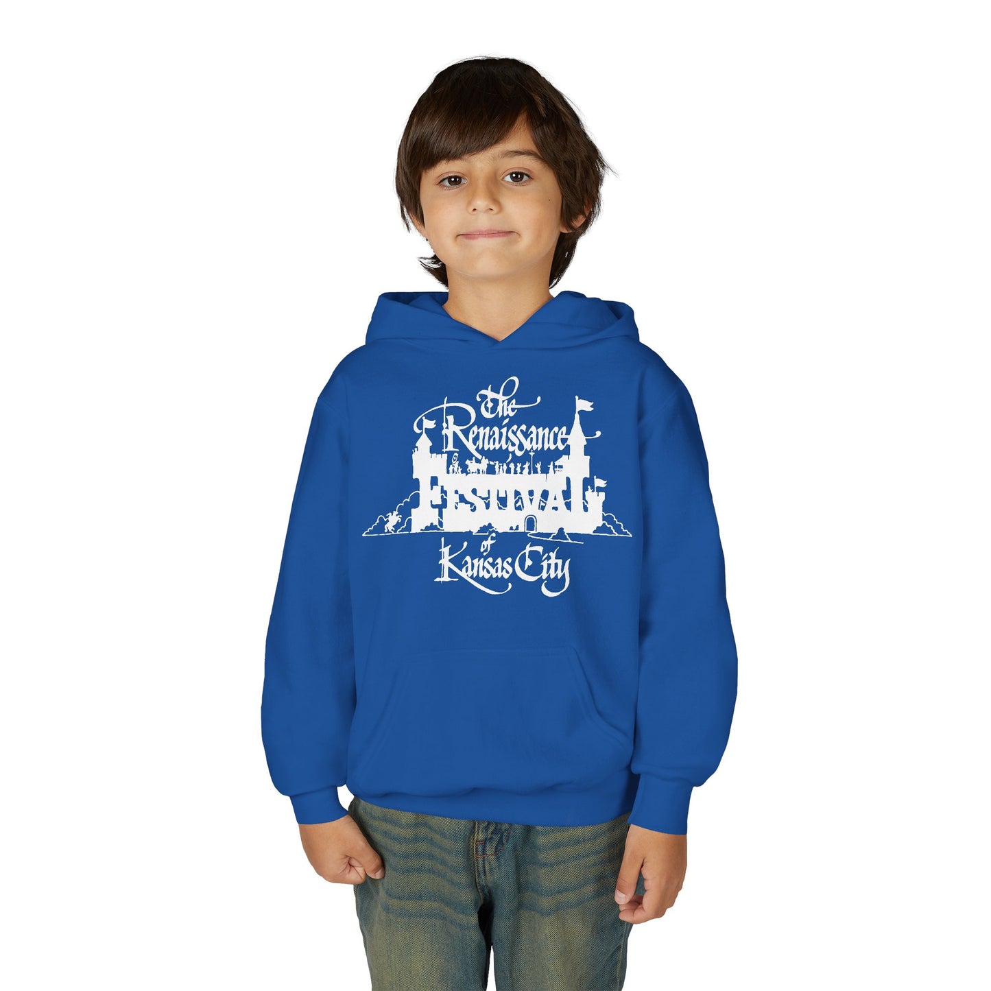 Kids Castle Sweatshirt - KC Royal Castle Youth Hoodie