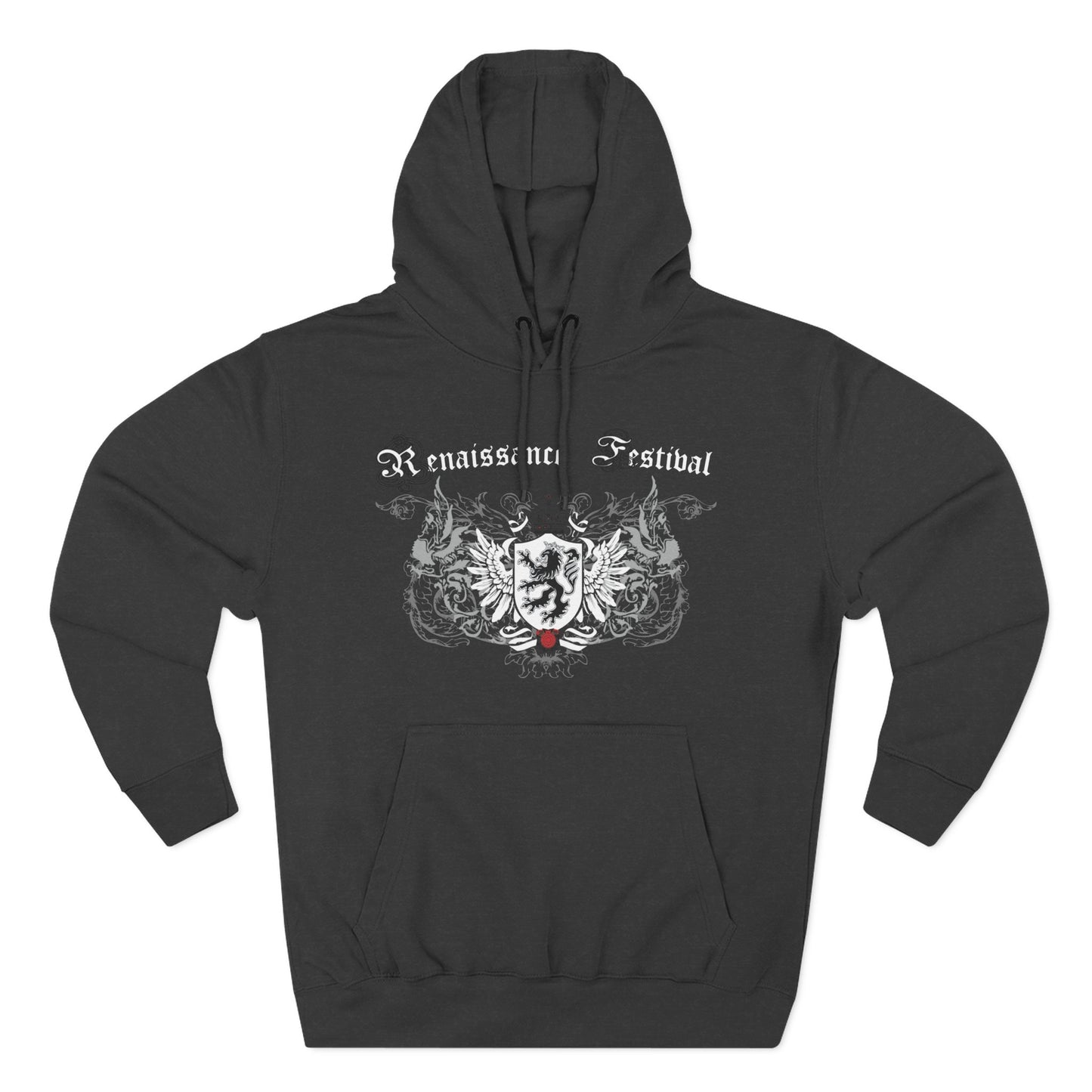 Lion Crest -Shirt Fleece Hoodie