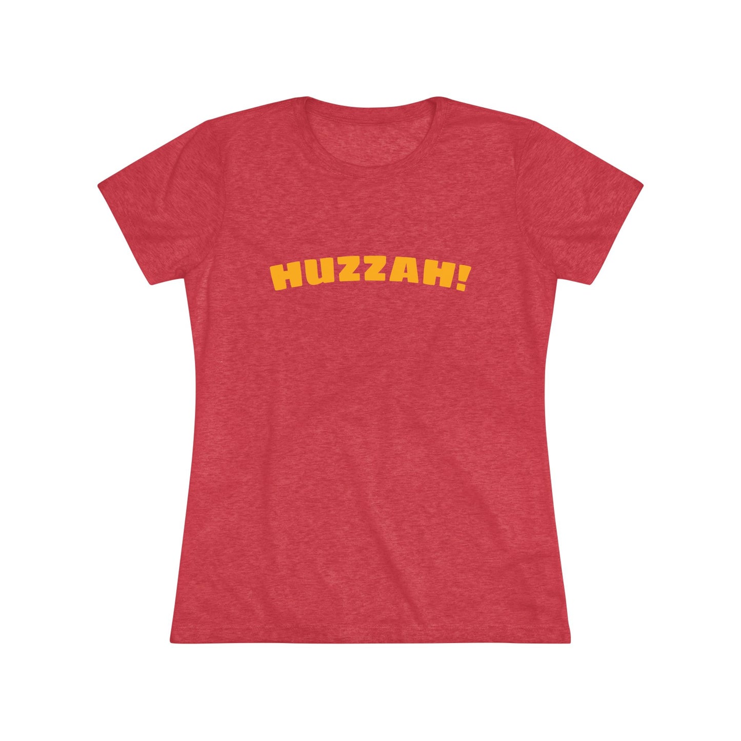 Huzzah Women's Triblend Tee