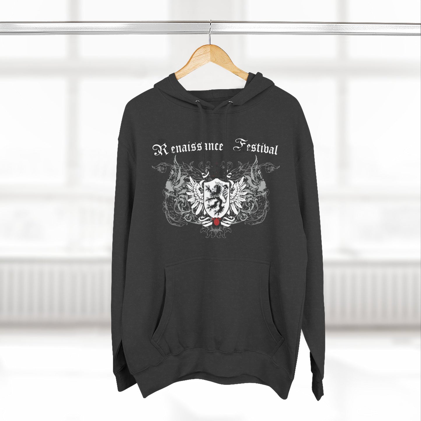 Lion Crest -Shirt Fleece Hoodie