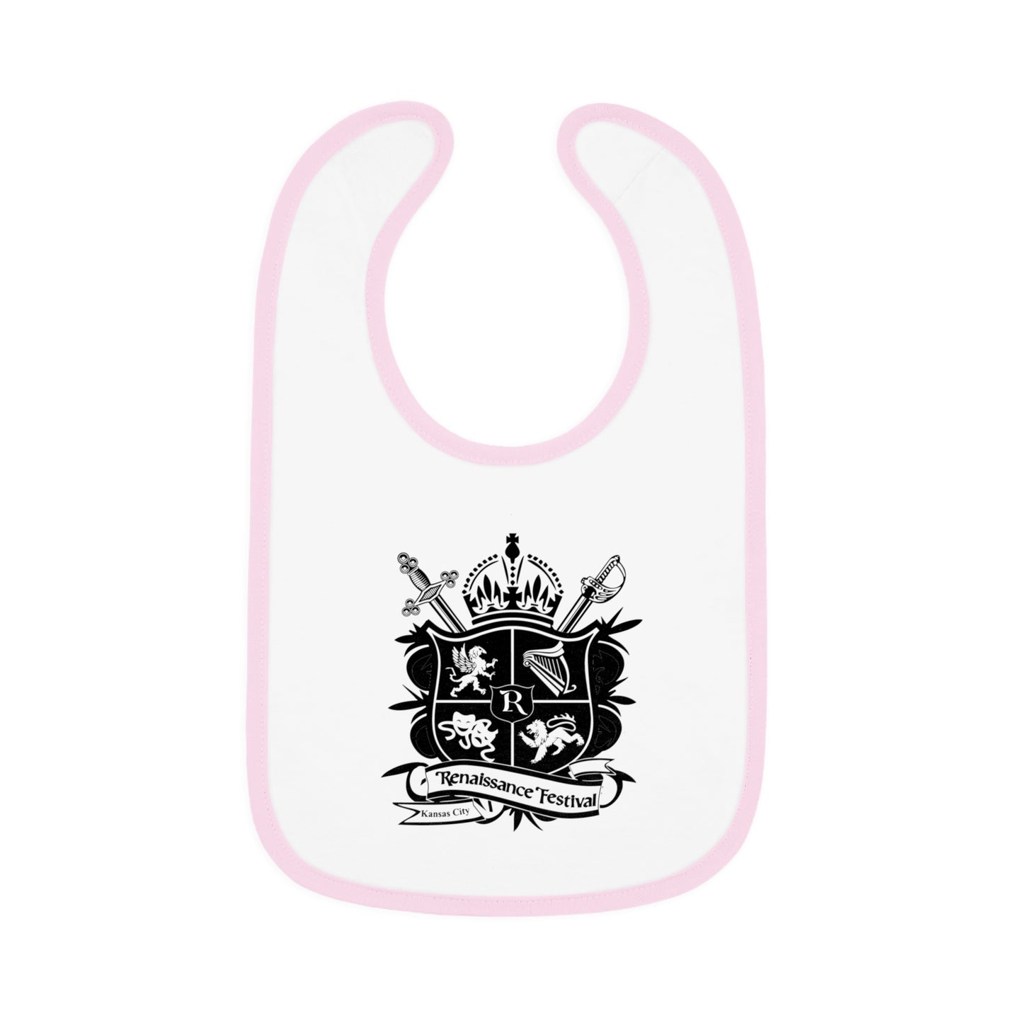 KC Renaissance Festival Crest Baby Bib