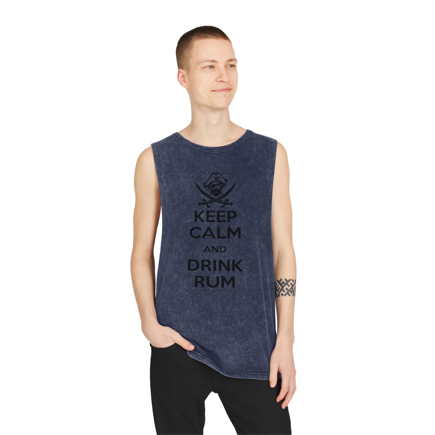 Keep Calm Drink Rum Tank