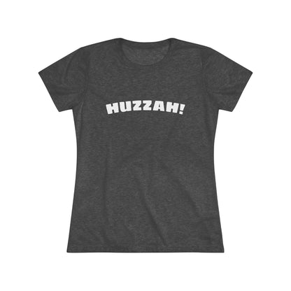 Huzzah Women's Triblend Tee