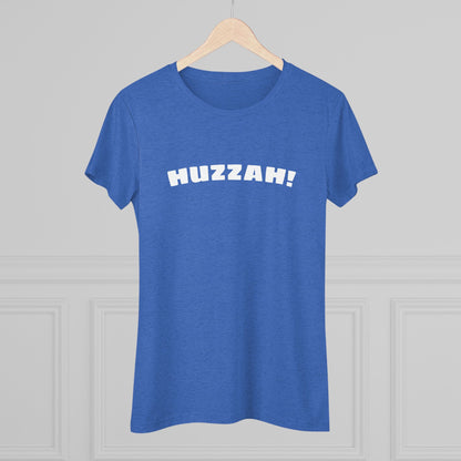 Huzzah Women's Triblend Tee