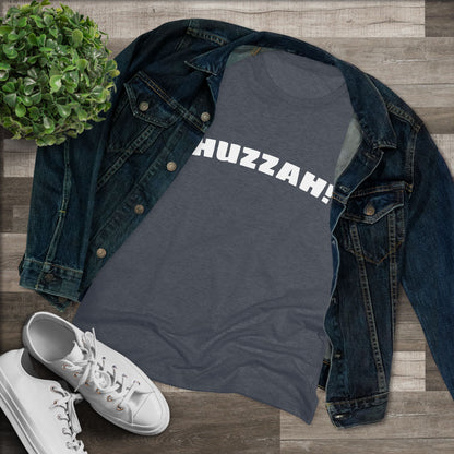 Huzzah Women's Triblend Tee