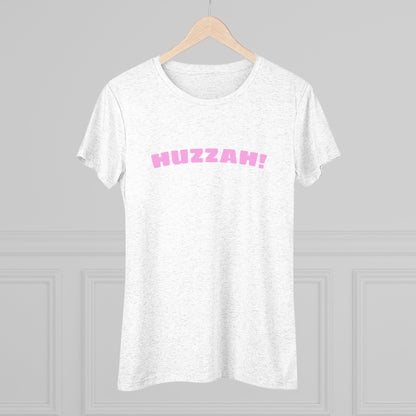 Huzzah Women's Triblend Tee