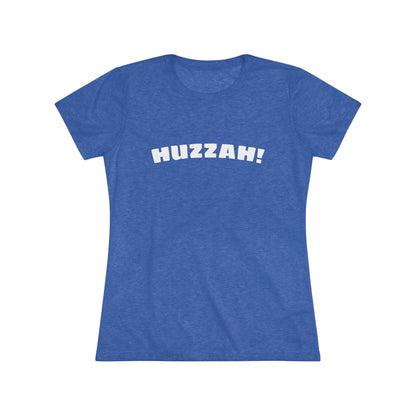 Huzzah Women's Triblend Tee