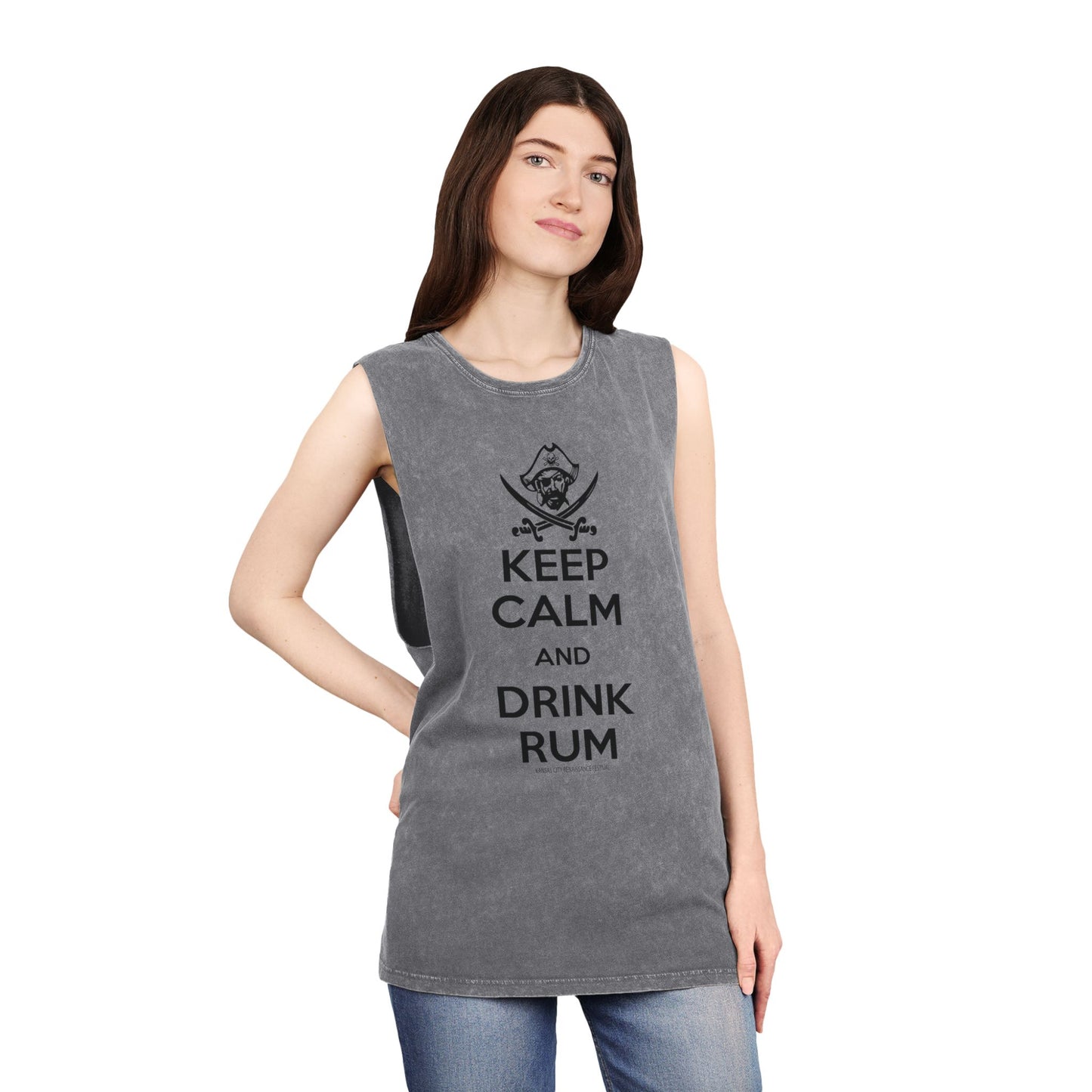 Keep Calm Drink Rum Tank