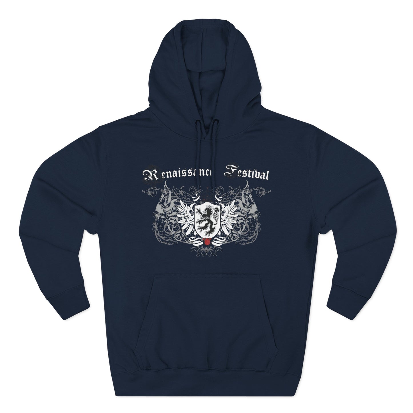 Lion Crest -Shirt Fleece Hoodie