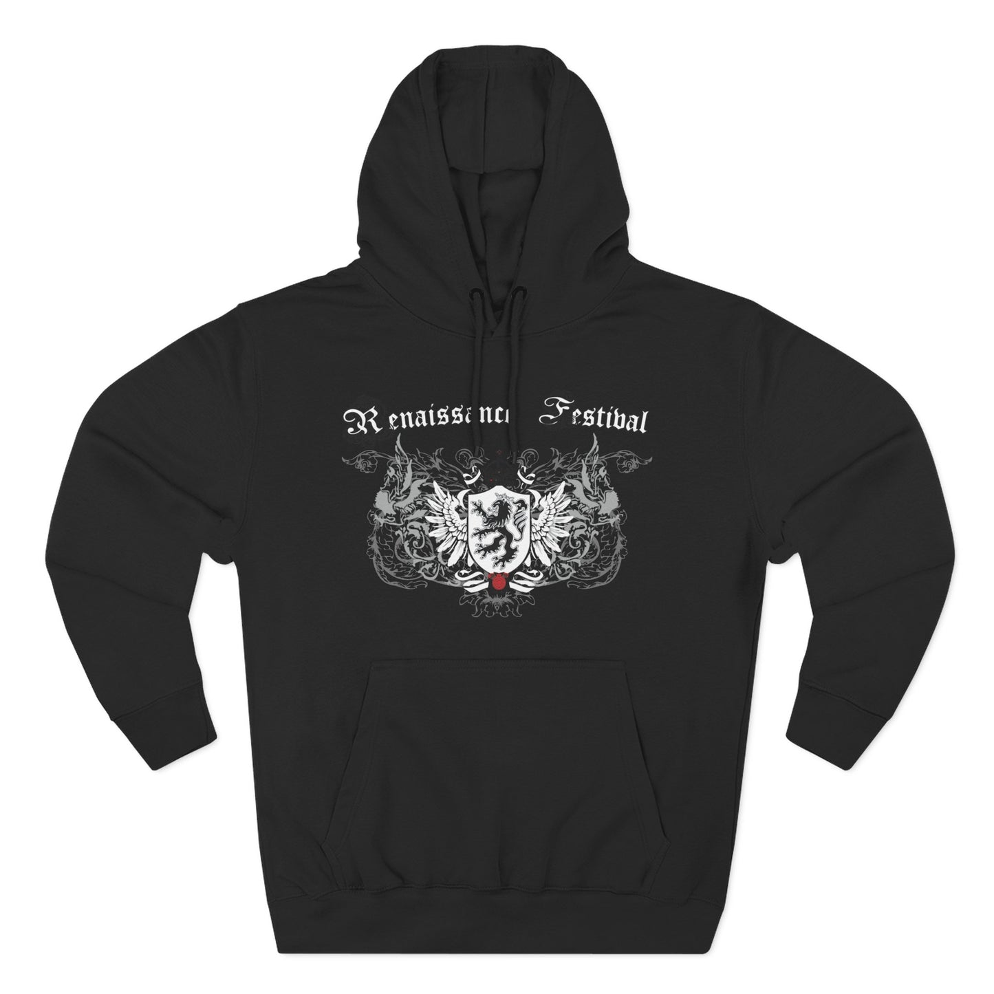 Lion Crest -Shirt Fleece Hoodie